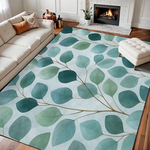 10x14 Area Rugs for Bedroom Boho Washable Rug for Living