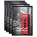 PETAFLOP 12x18 Frame Black Poster Frame 12x18 Hanging Picture Frames for 12 x 18 Inch Print, Set of 4