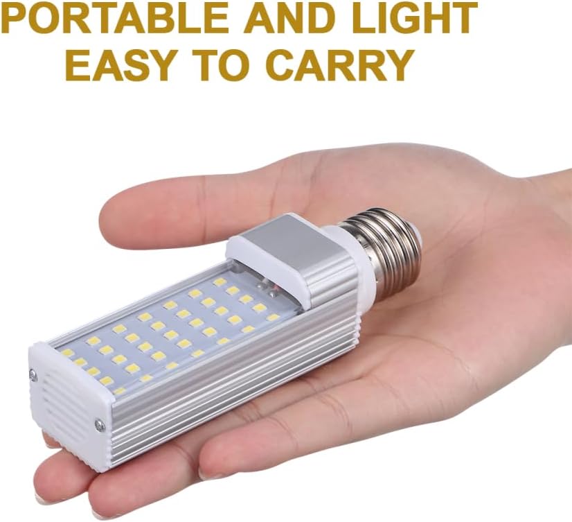 Miniatura 7 de Bombilla de acuario de 7 W para peceras y acuarios para crecimiento de plantas, se adapta y acuarios tropicales crea efecto ondulación