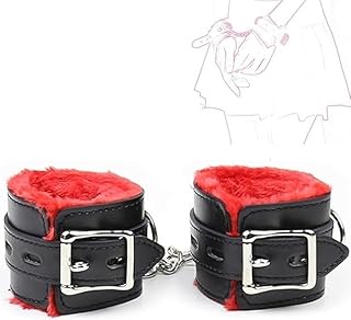 Hand Chained Wrists Kit for Grownups Bedroom for Spice Up, Cuff Set for Adults Bedroom Restraints Sweater Hand Cuff Set for Adults Couples Sex Hand Cuffs Bracelets for Women Restraints UF-0LZ