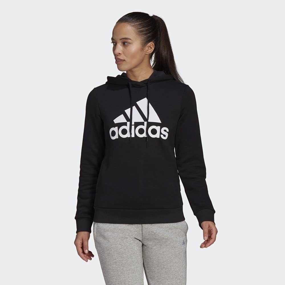 adidas womens Essentials Logo Fleece Hoodie - Image 2