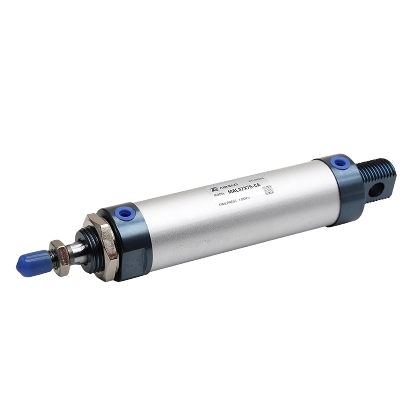 Cylindre d'air MAL32 mini vérin pneumatique double effet 125mm stroke alliage aluminium