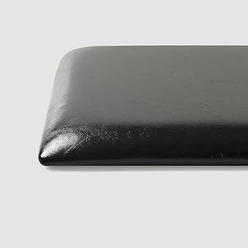 Miniatura 3 de Cojín de banco de cuero impermeable con cremallera, cojín de asiento largo para muebles, 2 3 plazas, tapete de asiento extraíble para silla de