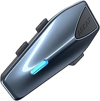 Vista 10 de Auriculares Bluetooth S1 para motocicleta con control de voz inteligente, sistemas de comunicación de casco de malla, cancelación de ruido