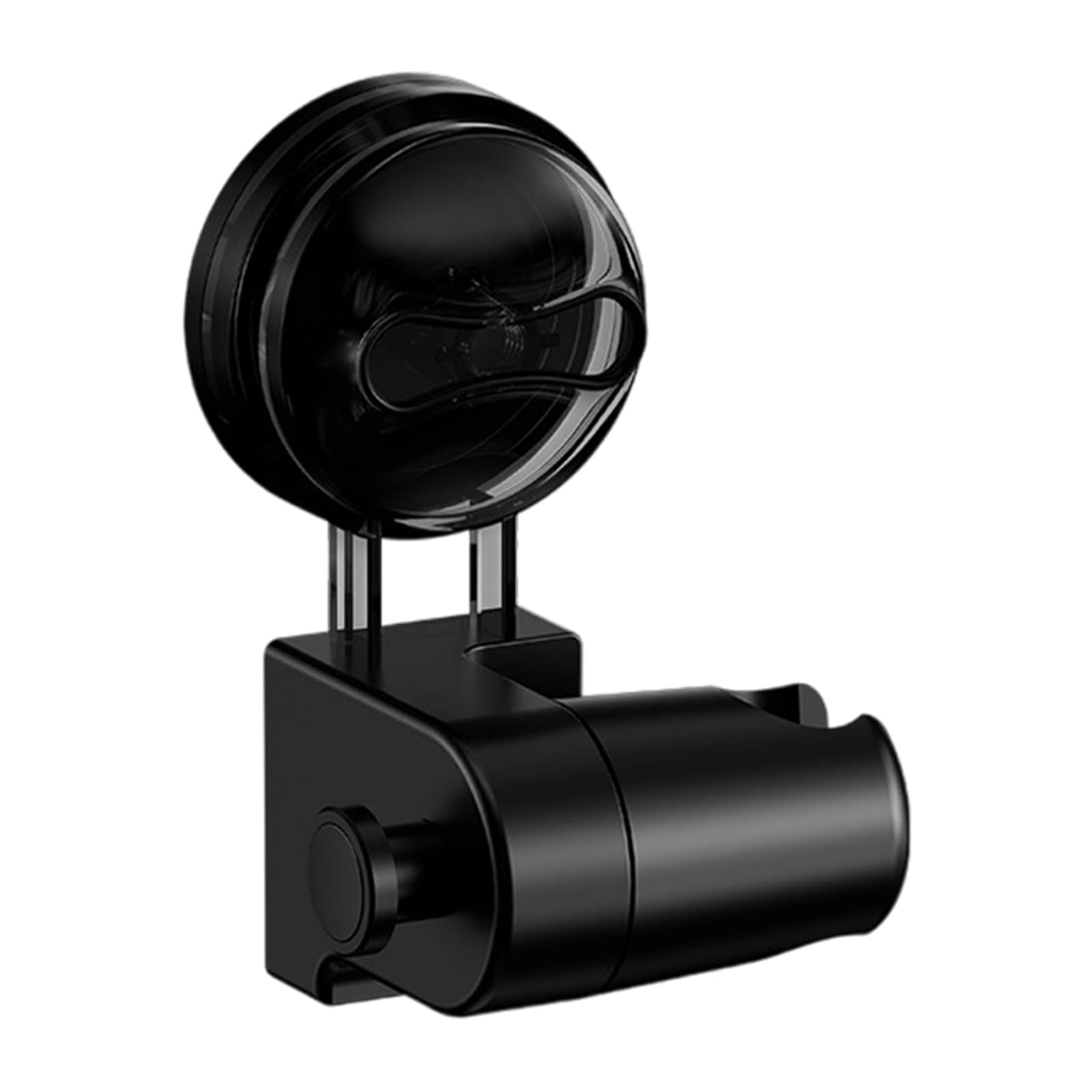Woedpez Black Not Drill Installation Shower Brackets Strong Vacuum Adsorption Stand Angles General For Bathroom Vacuum Suction Brackets