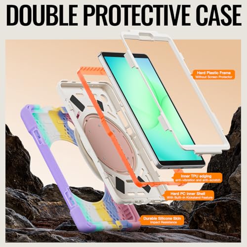 Coque antichoc Samsung Galaxy Tab A11 protège ecran contre chute choc - 2