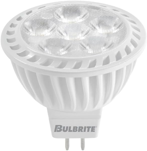 Bulbrite LED7MR16NF/930/D Dimmable LED MR16 Narrow Flood Bulb 7.7W, Clear/Soft White