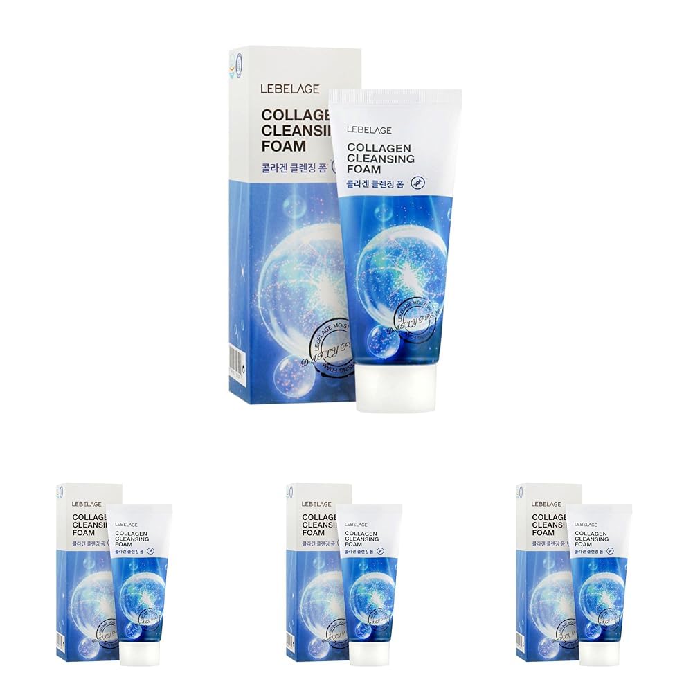 LEBELAGE Sebum Karşıtı Collagen Temizleyici Köpük (4 paketi)