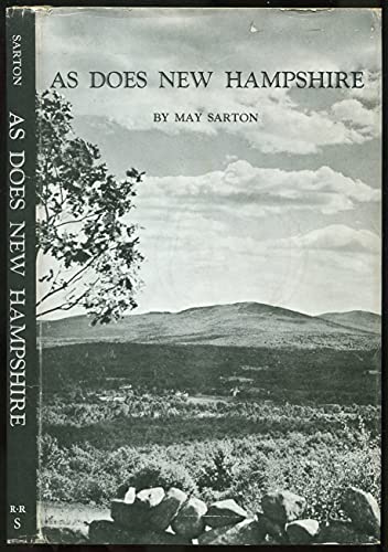 As Does New Hampshire and Other Poems B000H7G1XQ Book Cover