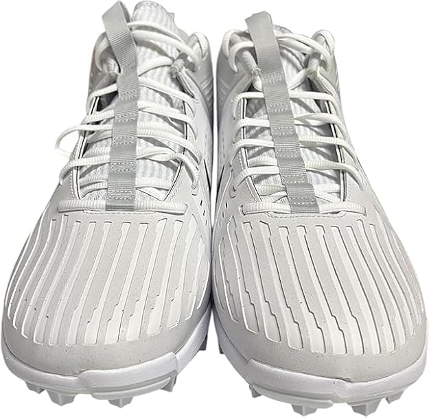 Nike Alpha Menace Strong Men's Football Cleats 'White Metallic Silver TB' (IB2572-106) - Size 16 - Image 6