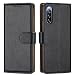 Produktbild Case Collection Hochwertige Leder hülle für Sony Xperia 10 III Hülle (6,0") mit Kreditkarten, Geldfächern und Standfunktion für Sony Xperia 10 III Hülle