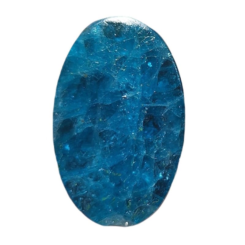 Pierre gemme apatite naturelle de qualité supérieure pour le sertissage de bijoux fins