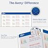 Avery Printable Address Labels with Sure Feed, 1 x 2-5/8, Matte Clear, 300 Blank Mailing Labels (18660)