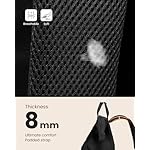 LOVEVOOK Laptop Backpack for Women, School Backpack for Teen Girls, Work Travel Backpack Purse, Commuter Business Computer Bag Teacher Nurse Bags, College Student Bookbag, 15.6 Inch, Black-brown - Image 5