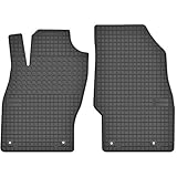 Gummi Matten Fußmatten Passgenau Vorne Set für Opel Corsa D E 2006-2019 und Opel Adam 2012-2019