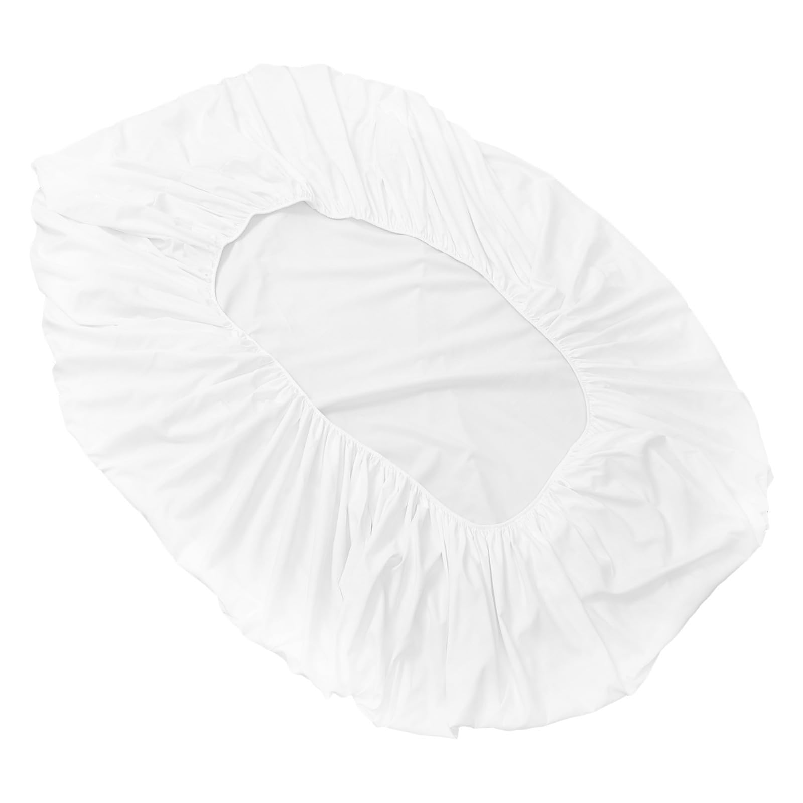 BETOOKY Elastischer Matratzenschoner aus Baumwolle Spannbettlaken mit Mildem und Atmungsaktivem Material als Bettlaken fürs Schlafzimmer Weißer Matratzenschutz