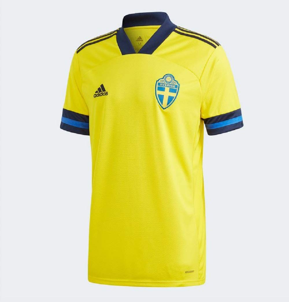 2020-2021 Sweden Home Adidas Football Shirt (Kids), Boys - Amazon Canada