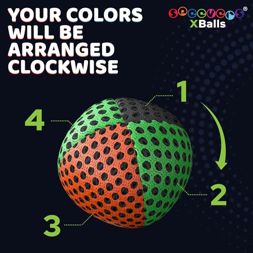 image for speevers Juggling Balls for Beginners and Professionals Set of 3, 14 C