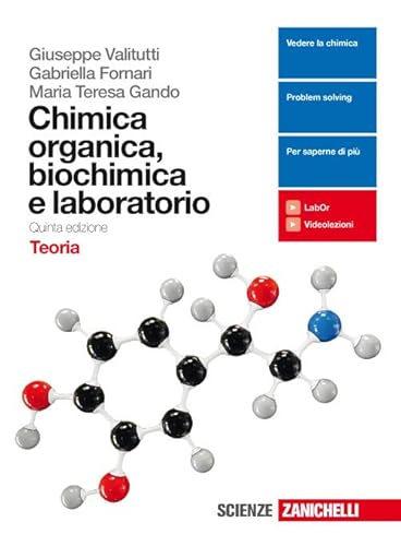 9788808821317 Chimica organica, biochimica e laboratorio. Teoria. Per le Scuole superiori. Con Contenuto digitale (fornito elettronicamente)