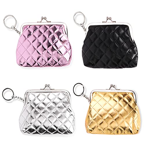 Image of Oyachic Canvas Coin Purse (Black coin pouch)