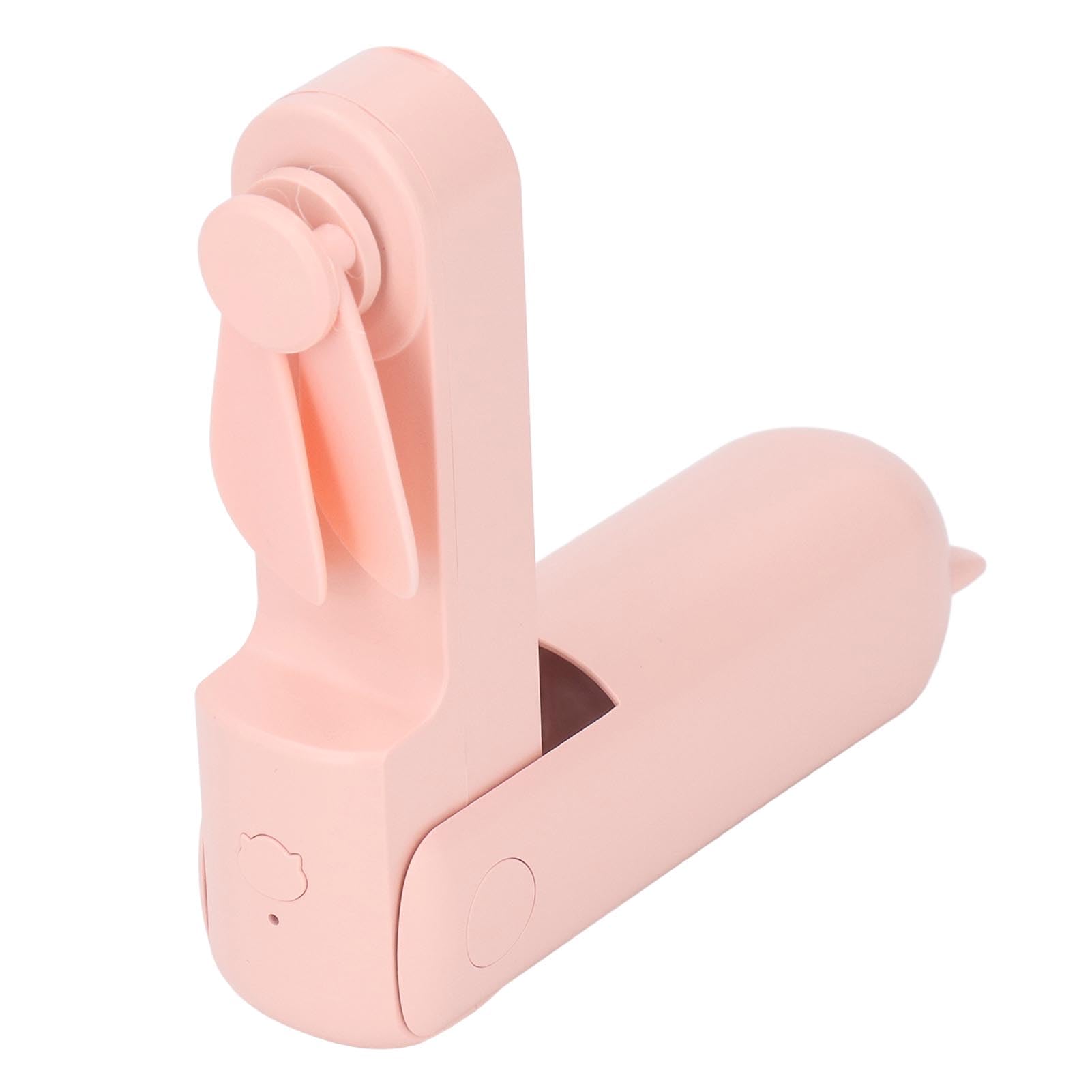 Qcwwy Ventilateur à Main Portable, Ventilateur à Main Pliable Extérieur Multifonctionnel