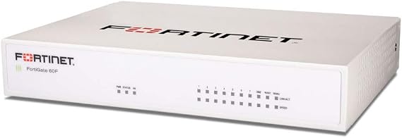 FORTINET FortiGate-60F Series Hardware Plus 1YR 24x7 UTP Protection Bundle with Rackmount Kit (FG-60F-BDL-950-12+RM-FR-T10)