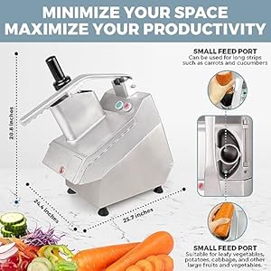Tartle kitchen tk 110v commercial food processor 2 feeding holes 550w electric vegetable slicer multifunctional automatic cutter for potato onion fruit and cheese grating 6 blades  urban country home decor