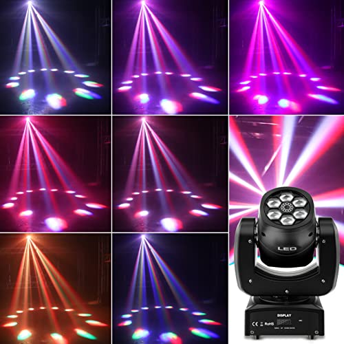 Moving Head Dj Lights, Holdlamp 6*10W Bee Eye Moving Heads Lights Rgbw Led Beam Colorful Lighting Effect Stage Light For Ktv Rave Activity Disco Events Lighting Show #TOP2
