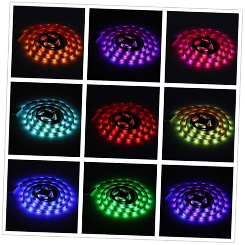 Tira de luz LED RGB con batería VOSAREA miniatura 6