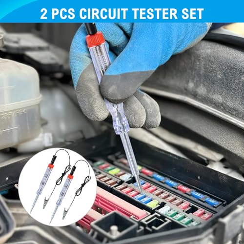 Image of Nilight 306Pcs Automotive Blade Fuse Kit Standard Mini Low Profile | Fuse Assortment with Fuse Puller and Circuit Tester 2A 5A 7.5A 10A 15A 20A 25A 30A 35A Replacement for Cars Trucks SUVs RVs