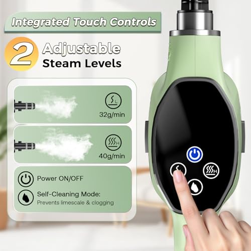 Handheld Steam Cleaner, Portable Steamer for Cleaning with 18PCS Accessories - image 4