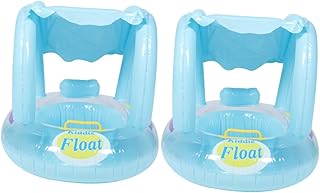 BESPORTBLE 2 Peças De Assento De Iate Inflável Anel Inflável Para Piscina Infantil Brinquedos De Verão Para Bebês Piscina Infantil Inflável Infantil Piscina Flutuante Para Crianças Animal