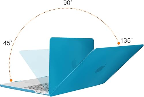Vista 68 de MOSISO - Carcasa rígida de plástico compatible con MacBook Pro de 13" azul (Airy Blue)