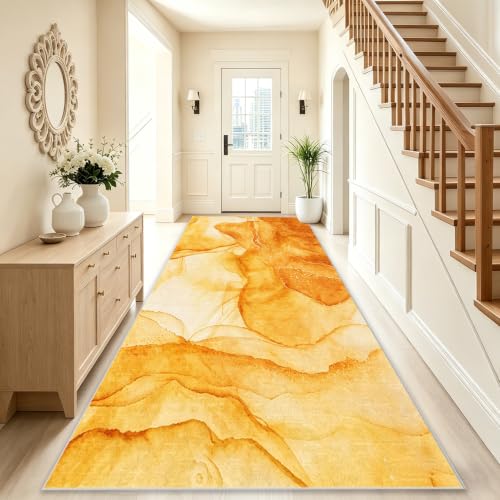Alfombra pasillo larga 90 x 200 cm gris alfombra cocina lavable antideslizante 3