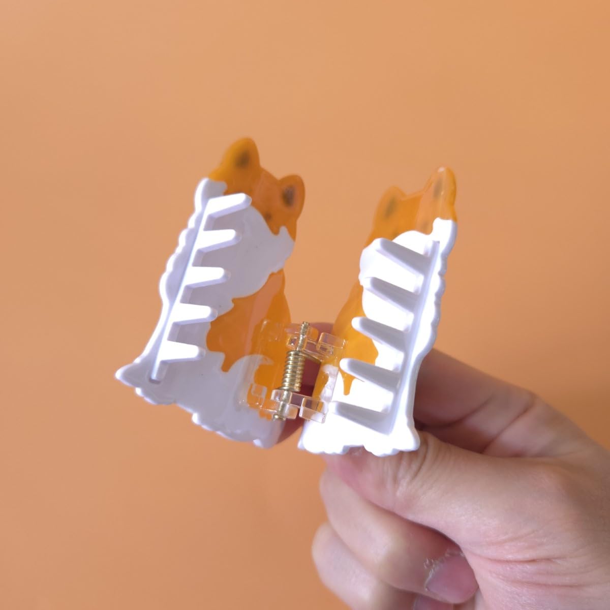 Akita Inu Dog Hair Clips,Acetate Puppy Hair Clip,Cute Dog Claw Clips for Women - Image 3