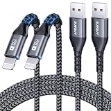 【Large compatibilité】Ce Cable iPhone Charge Rapide fonctionne avec tous les appareils équipés d'un port Lightning, y compris iPhone 14/13/12/11/XS/XR/8, iPad Pro, iPad Air, iPad Mini, iPod Touch et autres appareils.