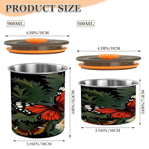 Envase hermético acero inox para café 17oz miniatura 2