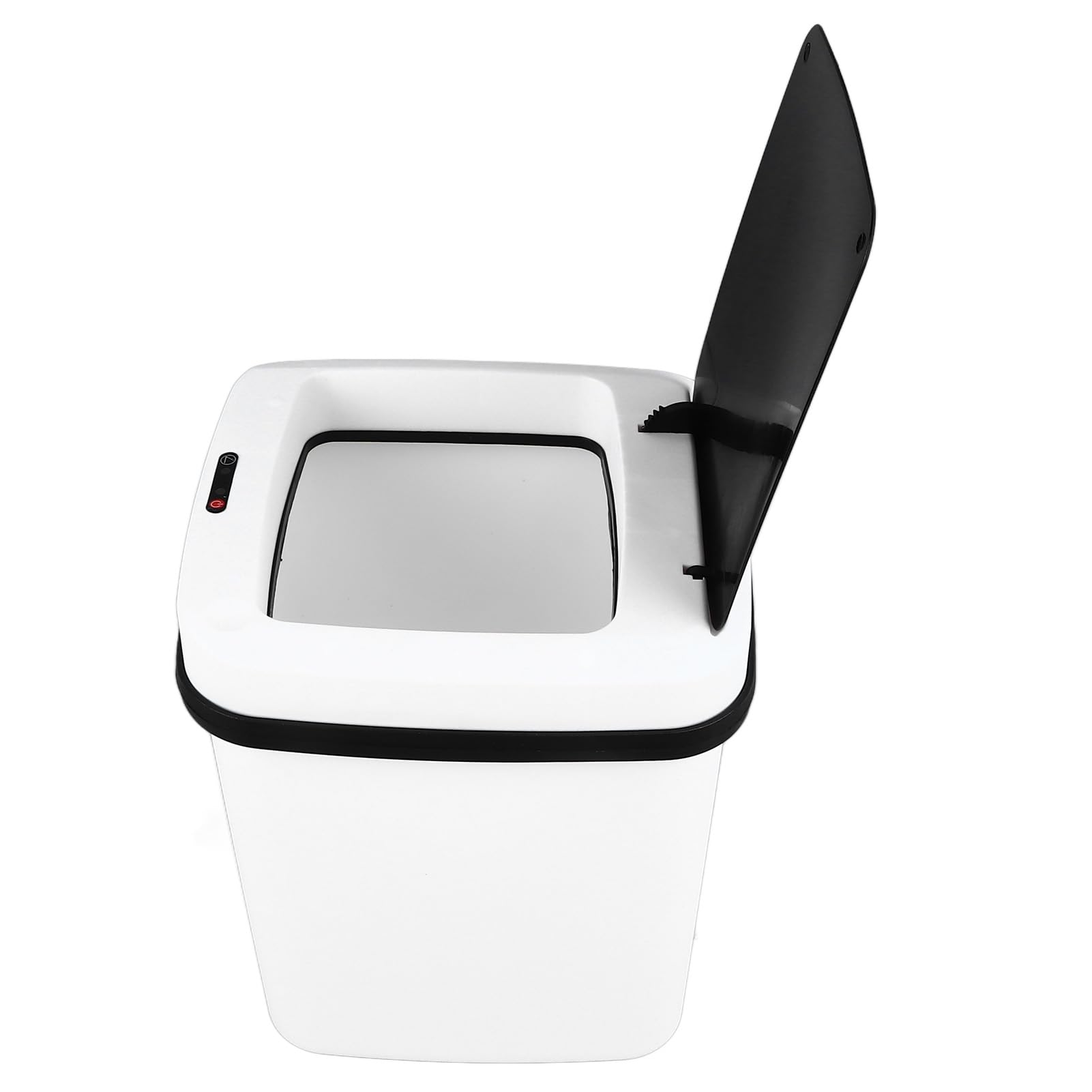 Jeanoko Bote de Basura Automático, Bote de Basura Inteligente, Gran Capacidad, Luz LED, Sensor de Movimiento Automático, Bote de Basura con Botón para Uso Doméstico