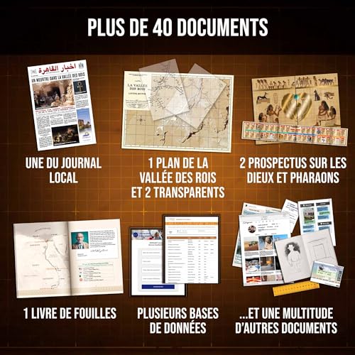 Dossier criminel : Mystère dans la vallée des Rois Asmodee - vue 6
