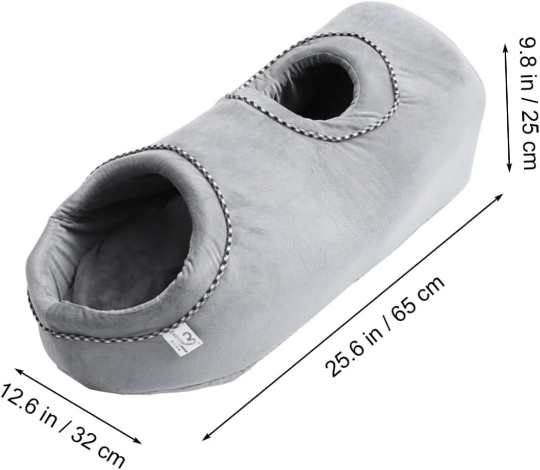 Warm Small Dog Bed Insulated Cat Tunnel Bed Nest Perfect for Cold Winter Days