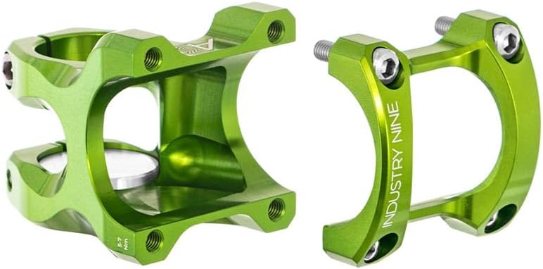 Industry Nine A318 Stem Diameter: 31.8mm Length: 30mm Steerer: 1-1/8'' 8° Lime Green