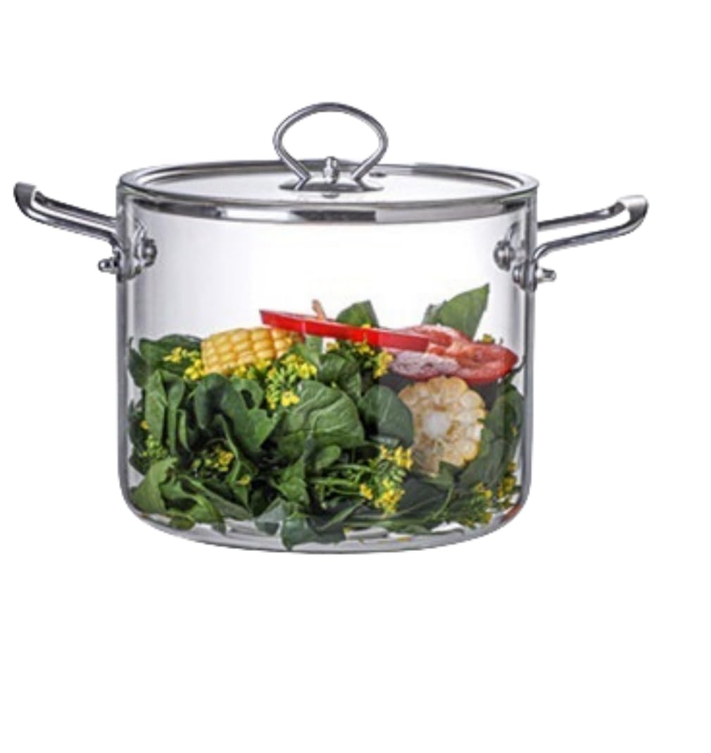 Amazon｜ガラス両手鍋 ガラス 煮物鍋 耐熱性 温かい料理 耐熱ガラス