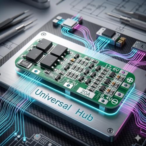 Image of Pack of 2 3s 20Amp Cell BMS 18650 Lithium Battery Protection Board