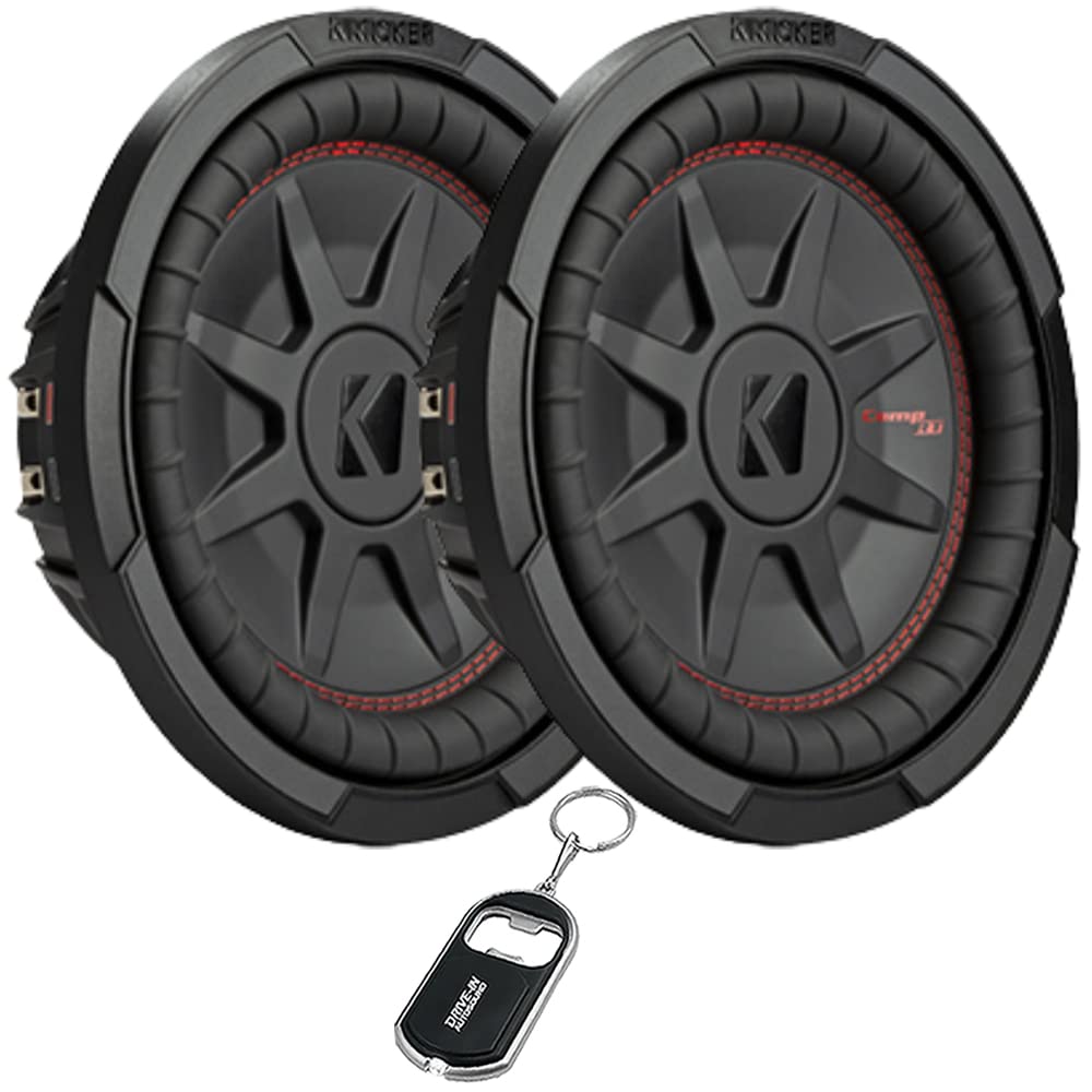 KICKER Pair of 48CWRT102 CompRT Series Shallow-Mount 10