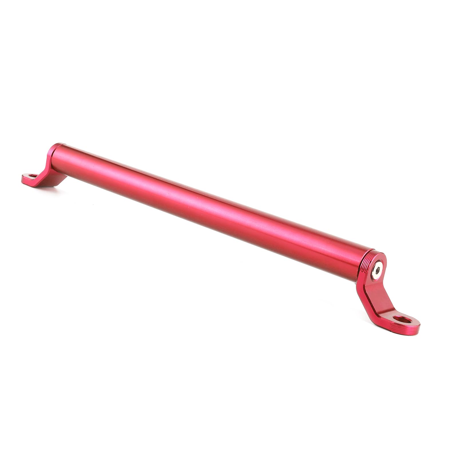 Motorcycle Balance Bar, Aluminum Alloy CNC Balance Bar Crossbar Handlebar Extended Reinforcement for Motorcycle (red)