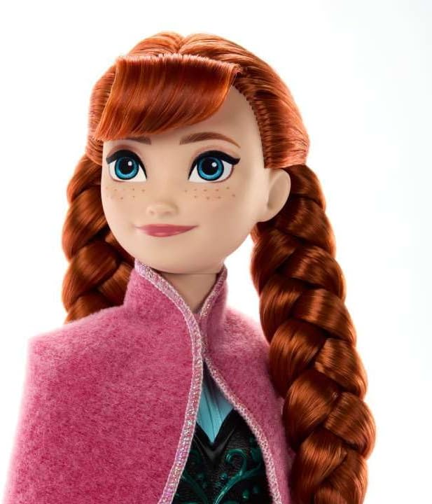 Miniatura 5 de Mattel Disney Frozen Toys, Anna Magical - Falda que cambia de color, muñeca a la moda, inspirada en la película