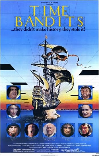 バンデットQ TIME BANDITS USオリジナル映画ポスター Amazon.com: Time Bandits Movie Poster (11 x 17): Posters & Prints