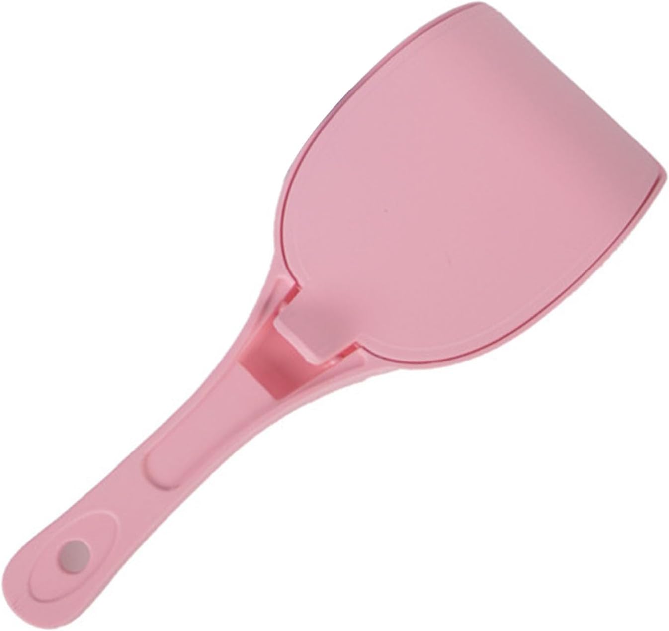 VGEBY Szufelka do Kuwety dla Kota Ergonomiczna Konstrukcja Trwały materiał PP Uniwersalny dla Kotów, Psów i Zwierząt Domowych (PINK)
