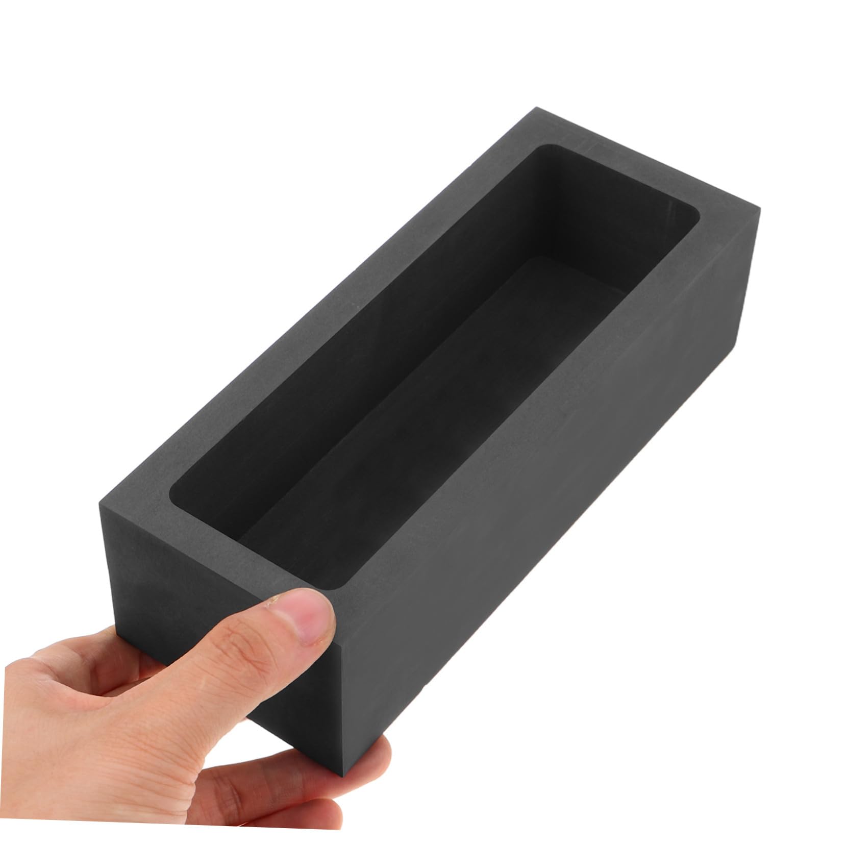 Sewroro 5kg Creuset pour Fusion de Or Argent Plat de Fusion pour Métaux Précieux Outils de Fonderie pour Bijoux et Laboratoire