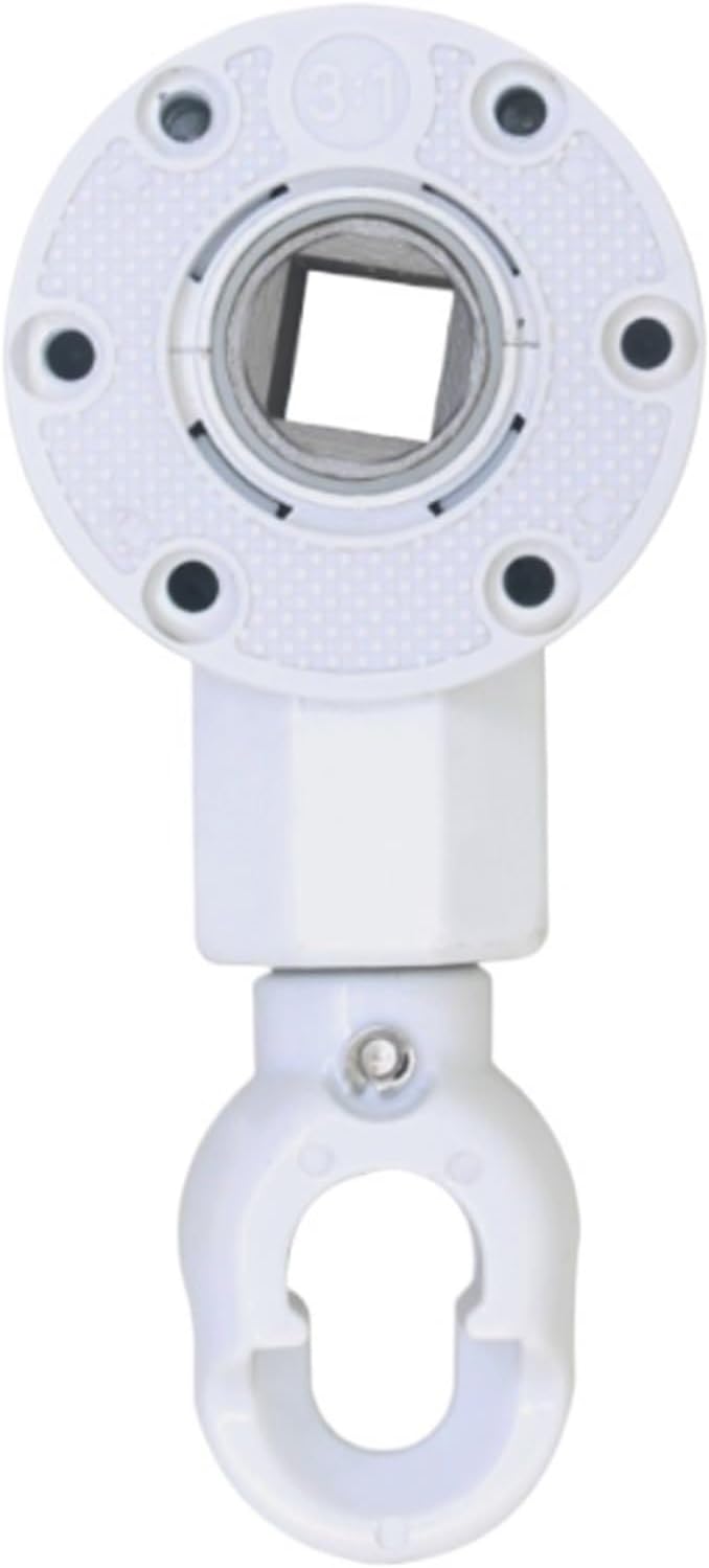 1pcs Retractable Awning Manual Worm Gear 3:1 Drive Gearbox Replacement Crank Balcony Awning shelter Accessories